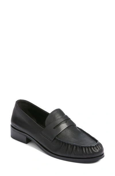 Rag & Bone Black Sid Loafers In Blk