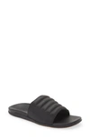 Olukai Maha Olu Slide Sandal In Black / Black