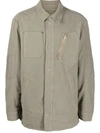 Objects Iv Life Long-sleeved Casual Jacket In Green