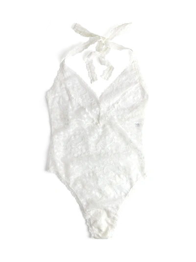 Hanky Panky I Do Shimmer Teddy In White