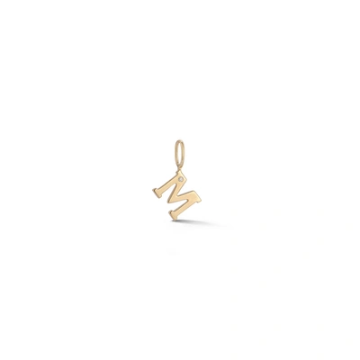 Dana Rebecca Designs Drd Gold Initial Charm In Yellow Gold