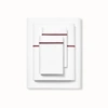 Boll & Branch Organic Signature Embroidered Sheet Set In White/cranberry [hidden]