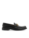 Gucci Men`s Moccasin With Horsebit In Black