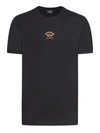 Paul & Shark Organic Cotton T-shirt In Black