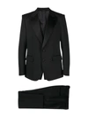 Dolce & Gabbana Black Three-piece Suit In Black