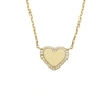 FOSSIL WOMEN'S GOLD-TONE STAINLESS STEEL PENDANT NECKLACE