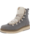 ZEROGRAND COLE HAAN WOMENS LEATHER FAUX FUR HIKING BOOTS
