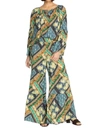Johnny Was Rivera Tiered Wide-leg Pants In Multi