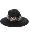 Eugenia Kim Emmanuelle Wool Fashion Hat In Black