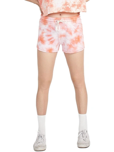 Alternative Womens Tie Dye Cozy Shorts In Multi