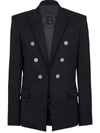 Balmain Embossed-button Detail Jacket In Black
