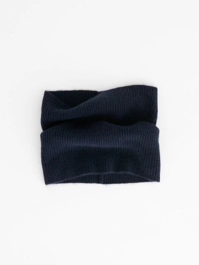 Alex Mill Cashmere Neckwarmer In Navy