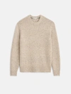 Alex Mill Donegal Crewneck Sweater In Oatmeal