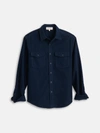 Alex Mill Frontier Shirt In Chamois In Navy