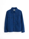 Alex Mill Garment Dyed Work Jacket In Recycled Denim In French Navy