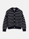 ALEX MILL NICO STRIPED CARDIGAN IN COTTON