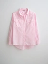 ALEX MILL OLD KEEPER OVERSIZED BUTTON-DOWN IN PAPER COTTON