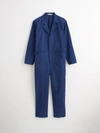 Alex Mill Standard Jumpsuit In Cotton Twill In Dark Navy