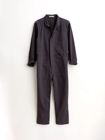 Alex Mill Standard Jumpsuit In Cotton Twill In Iron Grey