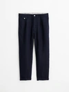 ALEX MILL STANDARD PLEATED PANT IN LINEN