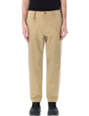 MONCLER MONCLER CROPPED GABARDINE TROUSERS