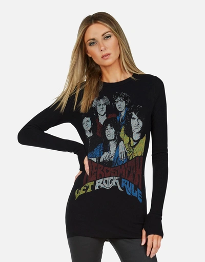 Lauren Moshi Mckinley X Vintage Aerosmith In Black
