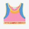 MARC JACOBS MARC JACOBS GIRLS PINK SPORTS CROP TOP