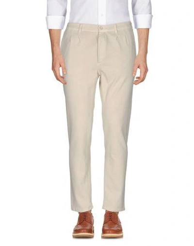 Happiness Casual Trousers In Beige