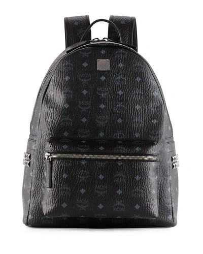Gucci Stark Side Stud Medium Backpack In Black