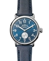 Shinola MEN'S 41MM RUNWELL WATCH, MIDNIGHT BLUE/OCEAN,PROD197611650