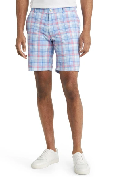 Peter Millar Crown Crafted Matlock Seersucker Performance Shorts In Multi