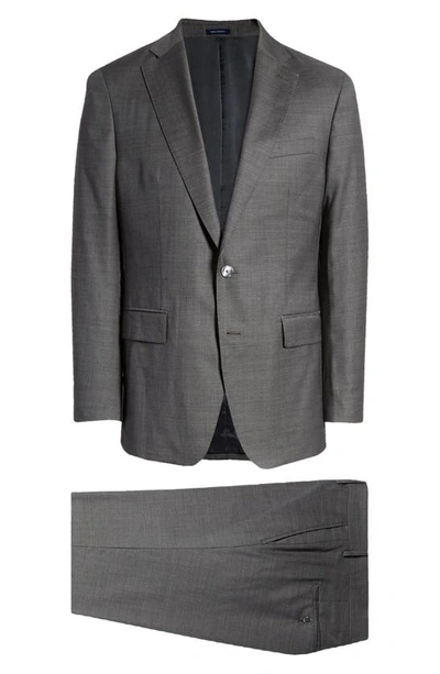 Peter Millar Excursionist Flex 150s Suit In Gale Grey