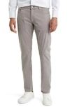 Peter Millar Crown Crafted Wayfare Five Pocket Pants In Light Grey