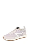 Rag & Bone Mixed Leather Retro Runner Sneakers In Lilac