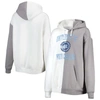 Gameday Couture Women's  Gray, White North Carolina Tar Heels Split Pullover Hoodie In White