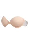 FASHION FORMS GO BARE ULTIMATE BOOST BACKLESS STRAPLESS REUSABLE ADHESIVE UNDERWIRE BRA