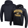 CHAMPION CHAMPION BLACK MISSOURI TIGERS HIGH MOTOR PULLOVER HOODIE