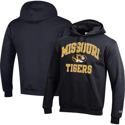 Champion Black Missouri Tigers High Motor Pullover Hoodie