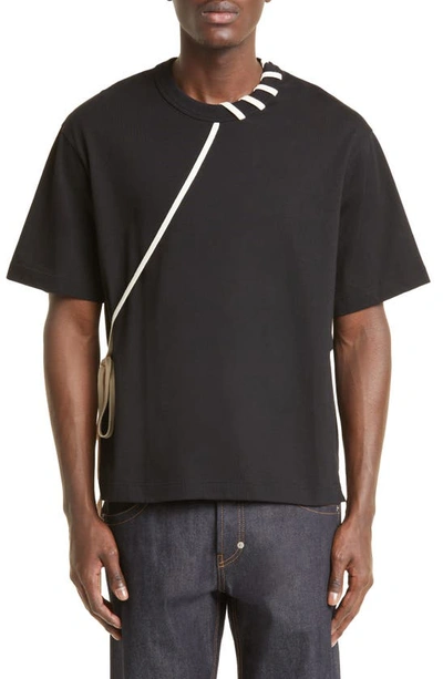 Craig Green Black Laced T-shirt