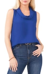 VINCE CAMUTO COWL NECK SLEEVELESS BLOUSE