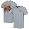 IMAGE ONE GRAPHITE SYRACUSE ORANGE VAULT STATE COMFORT T-SHIRT