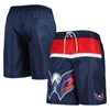 Starter Navy Washington Capitals Sea Wind Swim Trunks In Navy