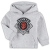 OUTERSTUFF TODDLER HEATHER GRAY SAN FRANCISCO GIANTS FENCE SWINGER PULLOVER HOODIE