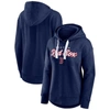 Fanatics Branded Heathered Navy Boston Red Sox Set To Fly Pullover Hoodie In Heather Navy
