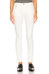 R13 Allison Distressed Skinny Jeans In White