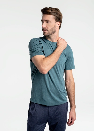 Lole Everyday Short Sleeve In Arctic Blue