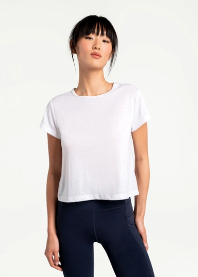 Lole Everyday Short Sleeve In White