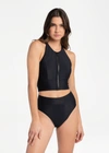 Lole Mer Bikini Top In Black Beauty