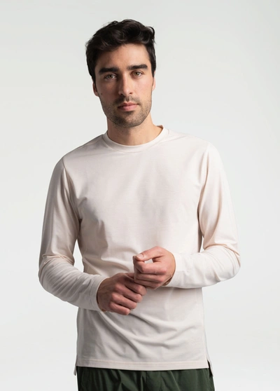 Lole Performance Wool Long Sleeve In Ecru