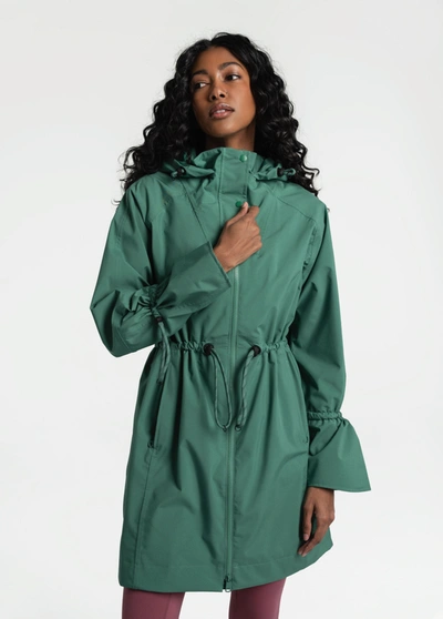 Lole Piper Rain Jacket In Basil